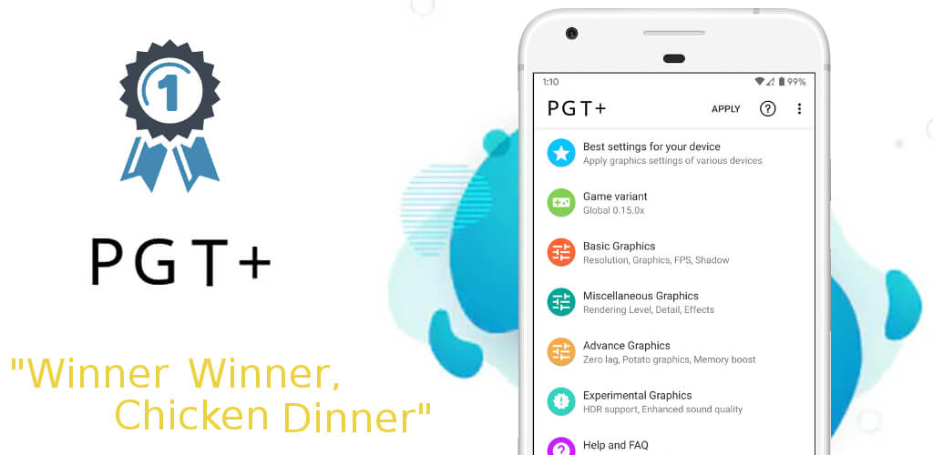 PGT+ Pro GFX & Optimizer screenshot 1