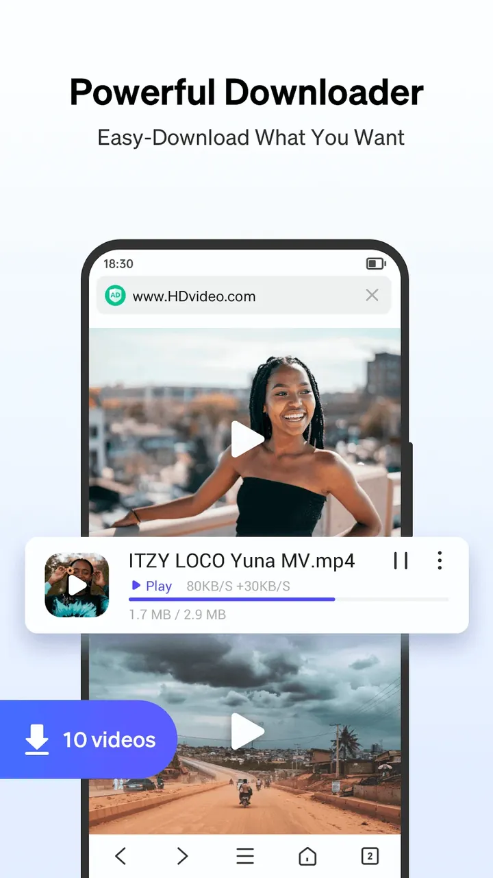 Phoenix Browser screenshot 2