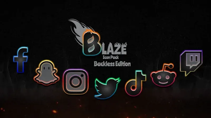 Blaze Backless Icon Pack screenshot 3