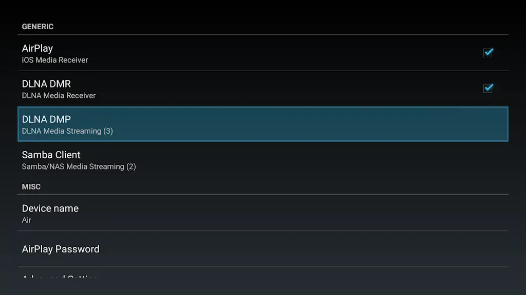 AirReceiver screenshot 2