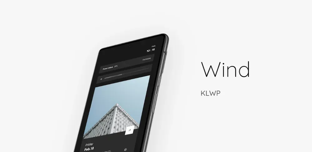 Wind KLWP preview screenshot 1