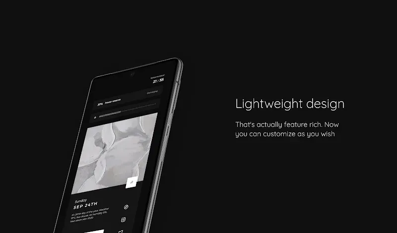 Wind KLWP preview screenshot 3
