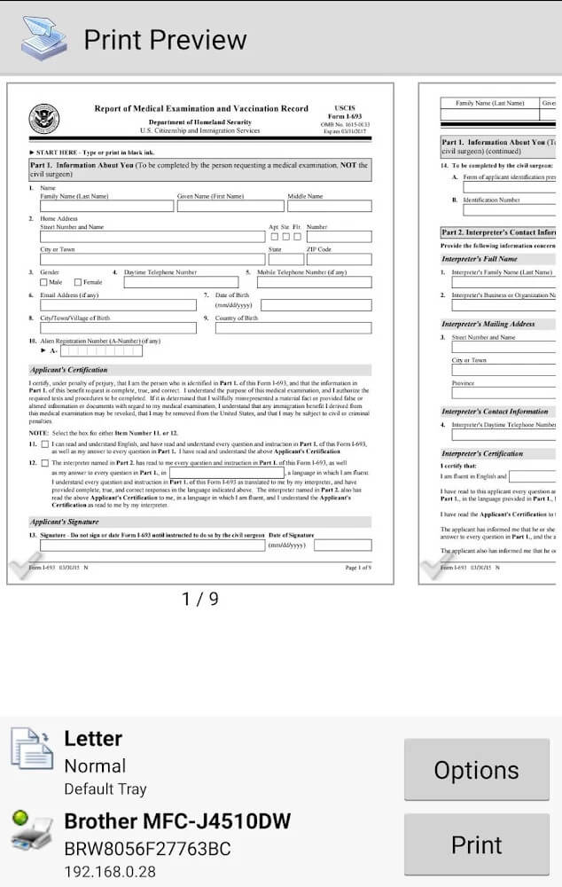 PrinterShare Mobile Print screenshot 4