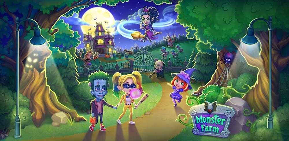 Monster Farm. Family Halloween screenshot 1