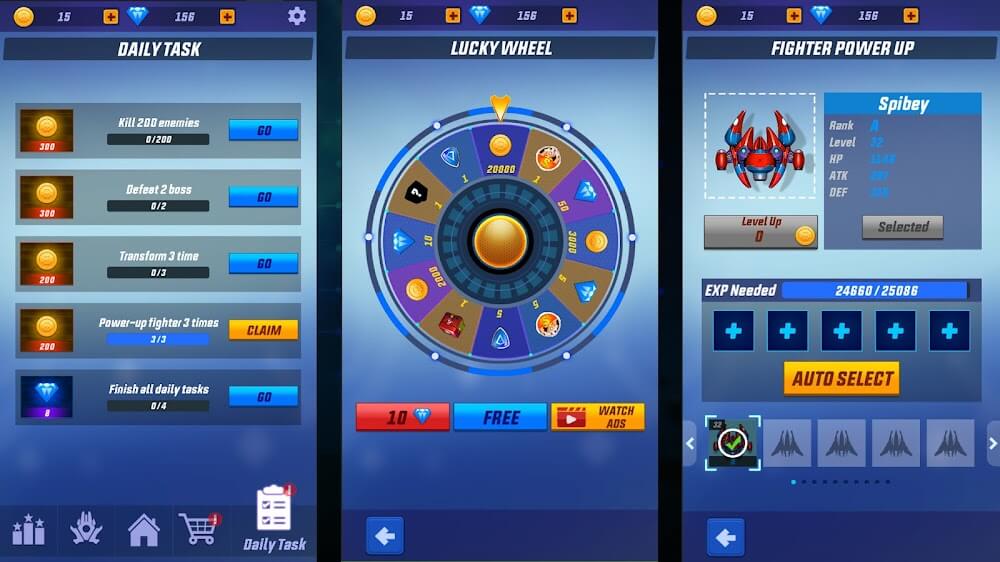 Thunder Fighter Superhero gameplay snapshot 7
