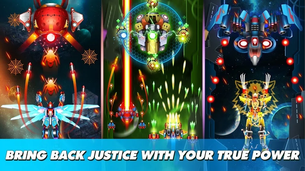 Thunder Fighter Superhero gameplay snapshot 6