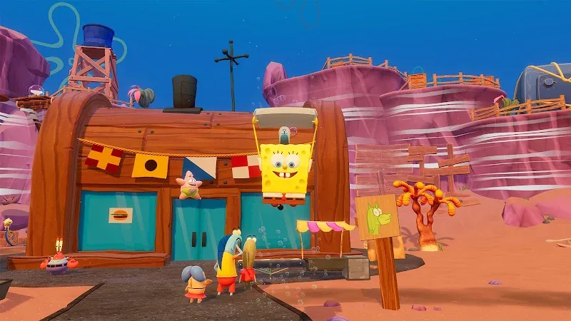 SpongeBob - The Cosmic Shake screenshot 2
