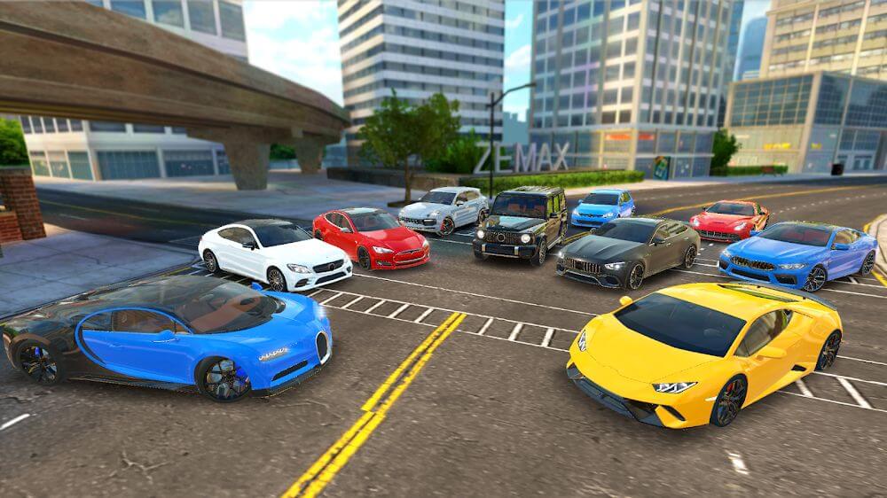 Racing in Car 2021 screenshot 2