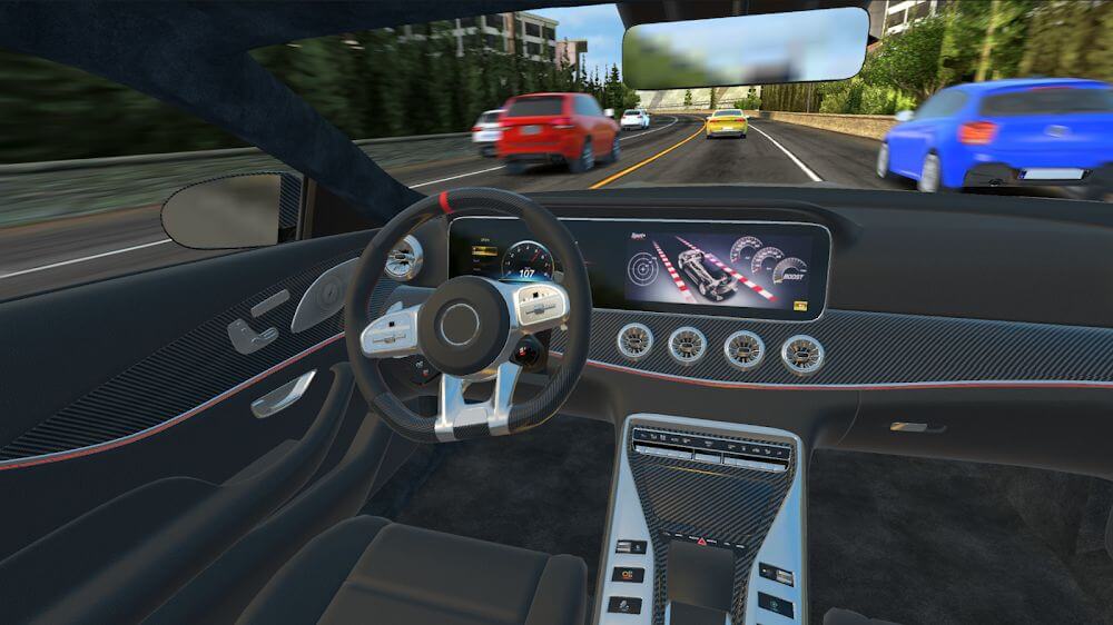 Racing in Car 2021 screenshot 3