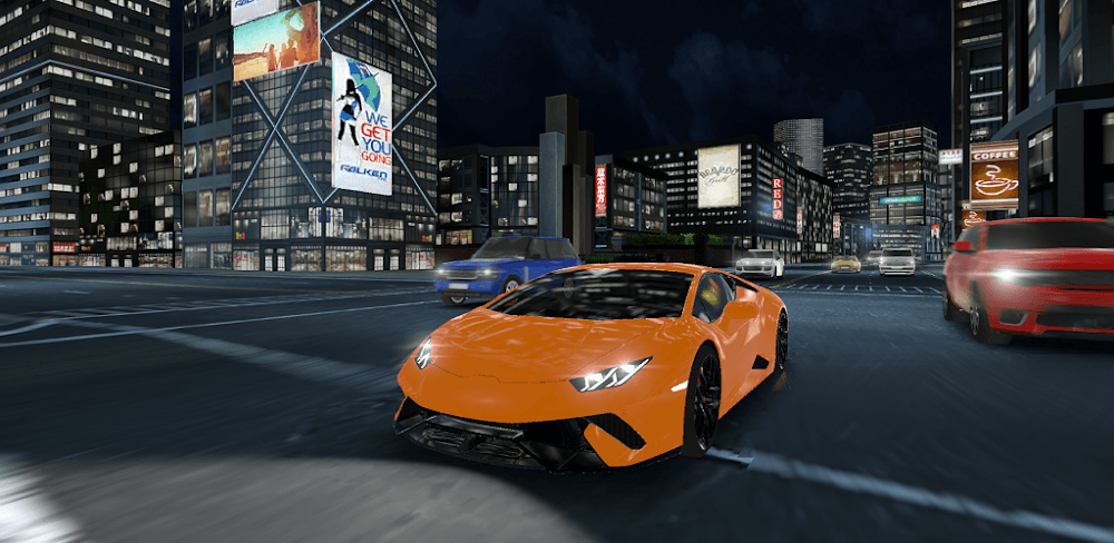 Racing in Car 2021 screenshot 1