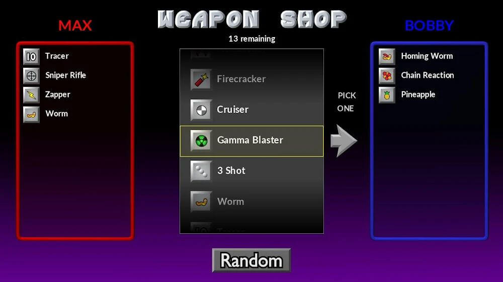Pocket Tanks screenshot 2