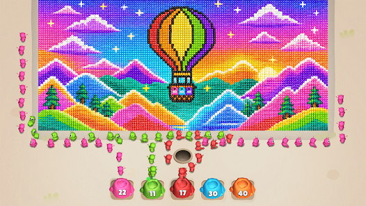Swarm Loop: Block Rush screenshot 1