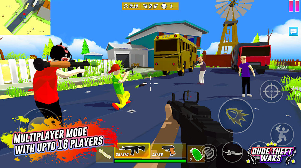 Dude Theft Wars screenshot 3