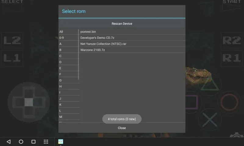 EmuPSX XL Screenshot 4