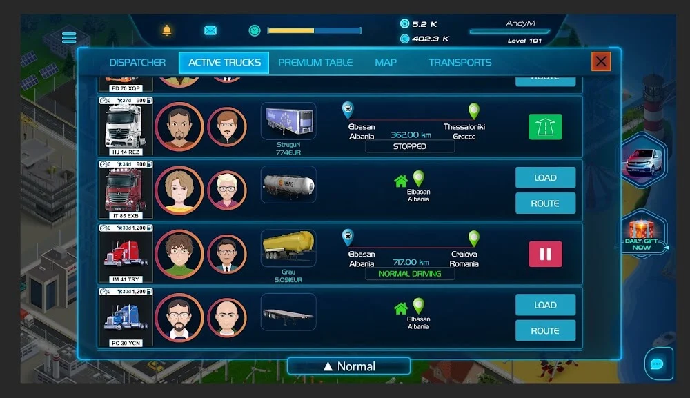 Virtual Truck Manager 2 Tycoon screenshot 4