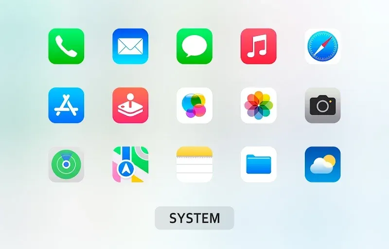 iPear 18 - Icon Pack screenshot 3