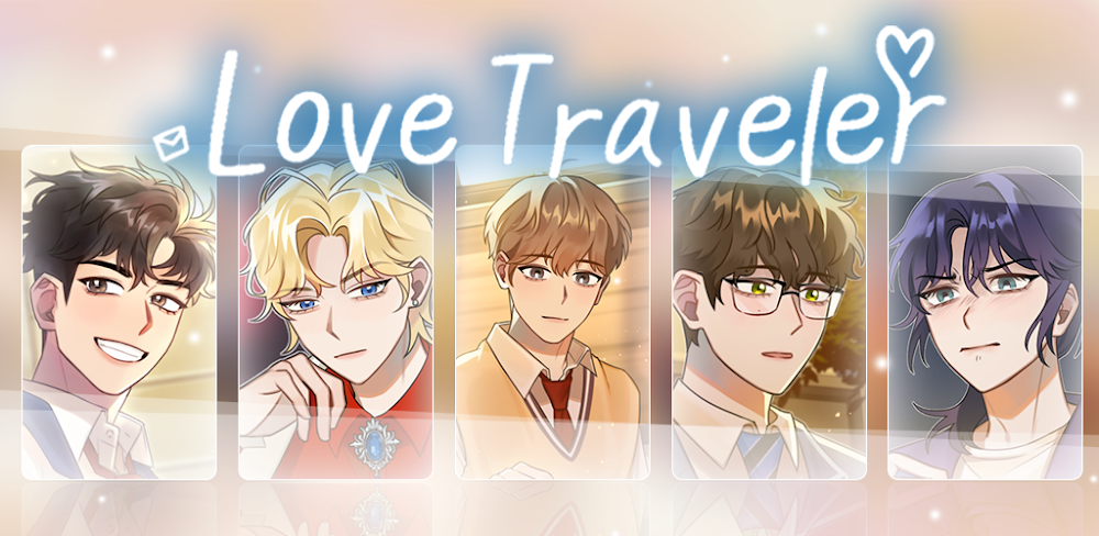 Love Traveler: BL Visual Novel gameplay screenshot 1