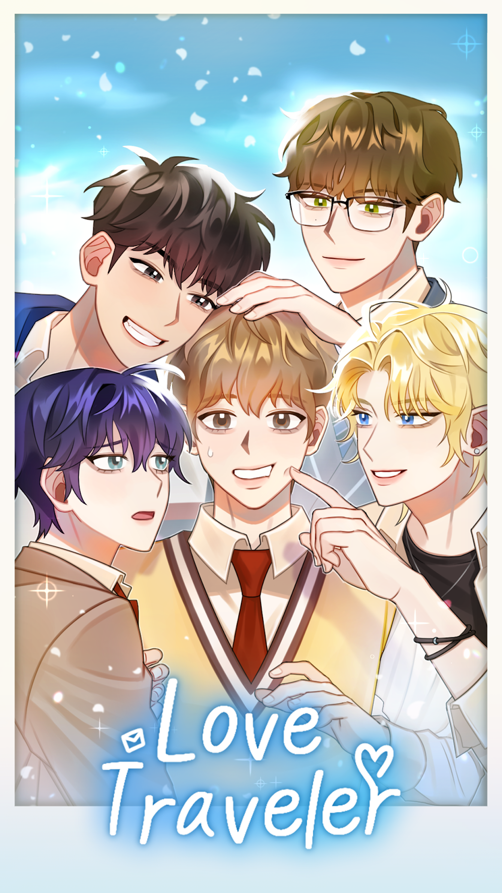 Love Traveler: BL Visual Novel gameplay screenshot 2