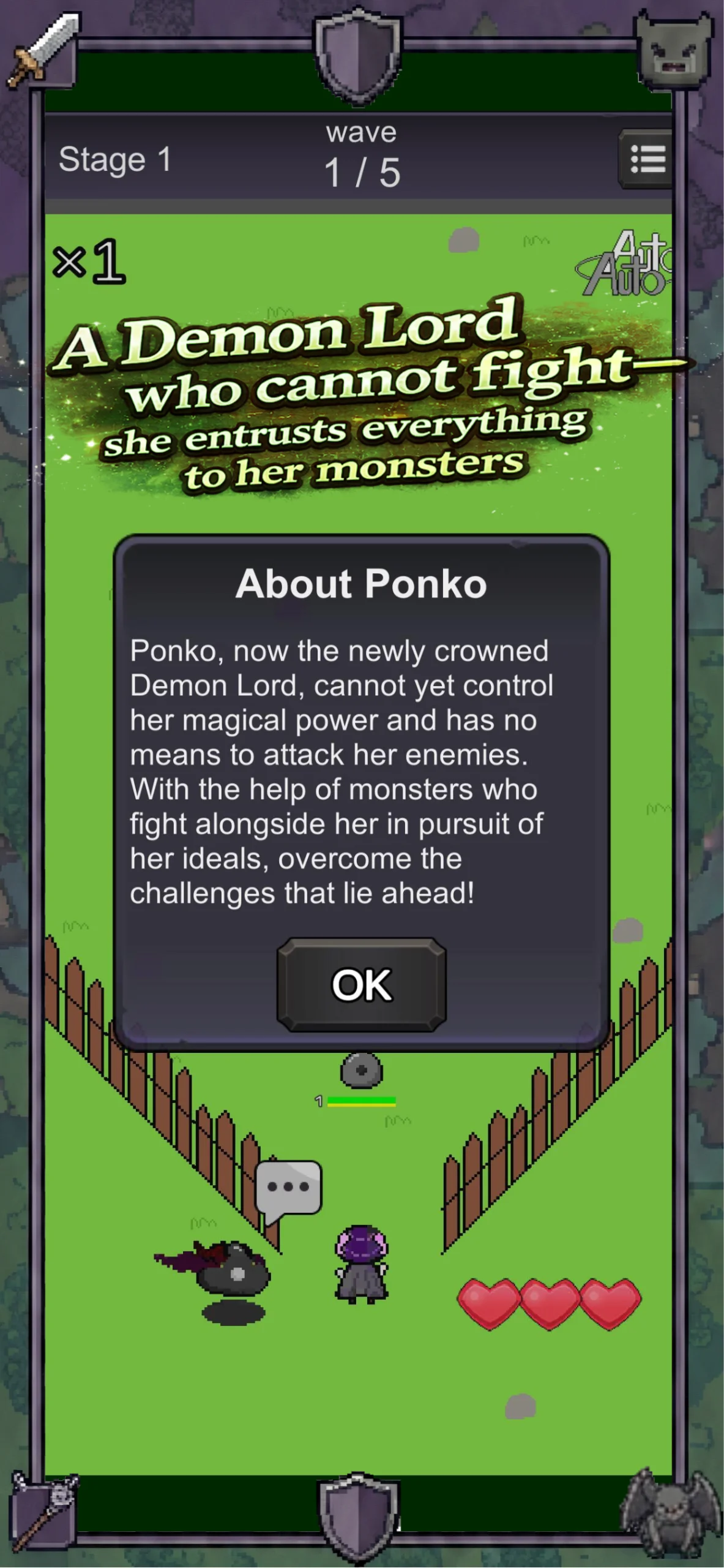 DemonLordPonko 3CardTD screenshot 2