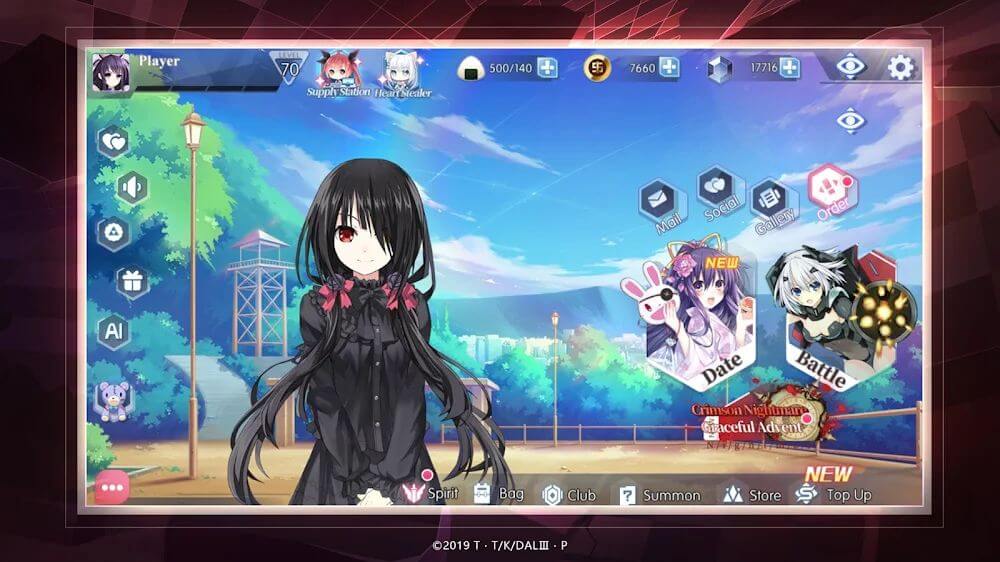 Date A Live: Spirit Pledge HD screenshot 3