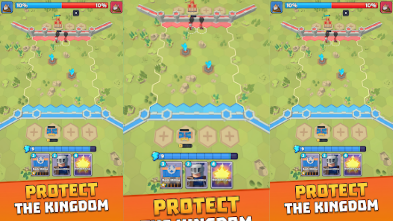 Aggro Arena: PvP Tower Defense screenshot 1
