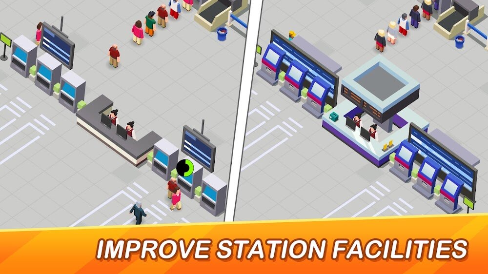 Idle Train Empire Tycoon screenshot 3