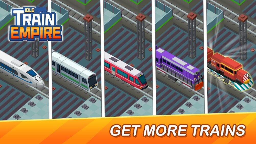 Idle Train Empire Tycoon screenshot 2