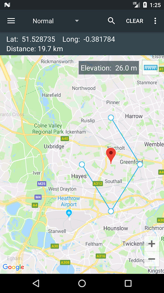 Map Coordinates screenshot 5