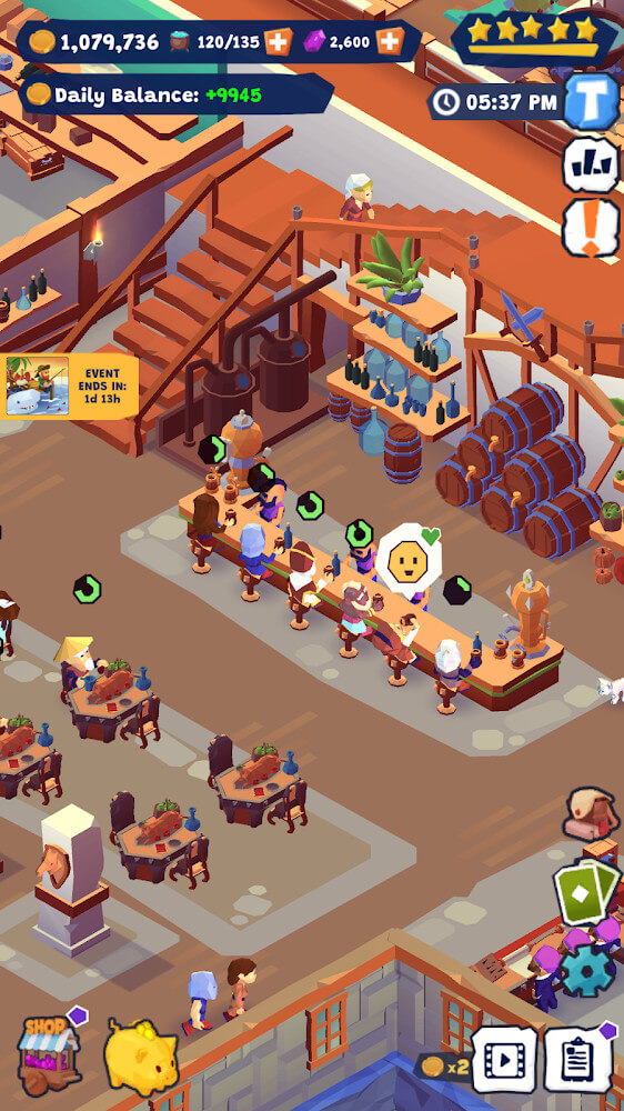 Idle Inn Empire Tycoon screenshot 2