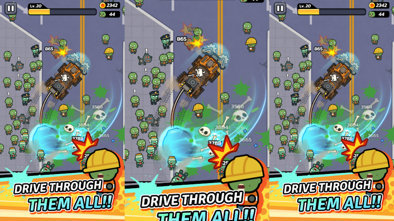 Crash Cat: Zombie Survivor screenshot 1