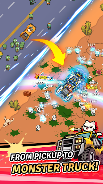 Crash Cat: Zombie Survivor screenshot 2