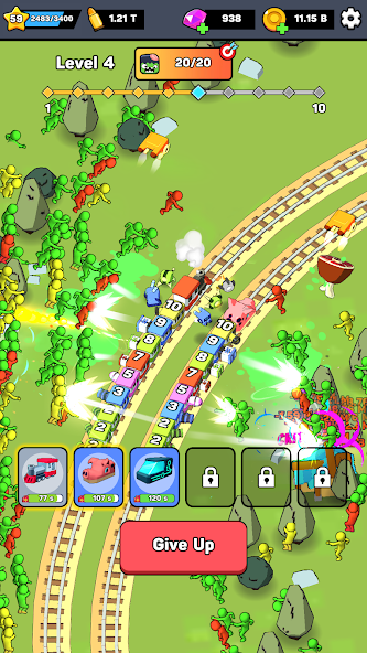 Train Tycoon: Idle Defense screenshot 4