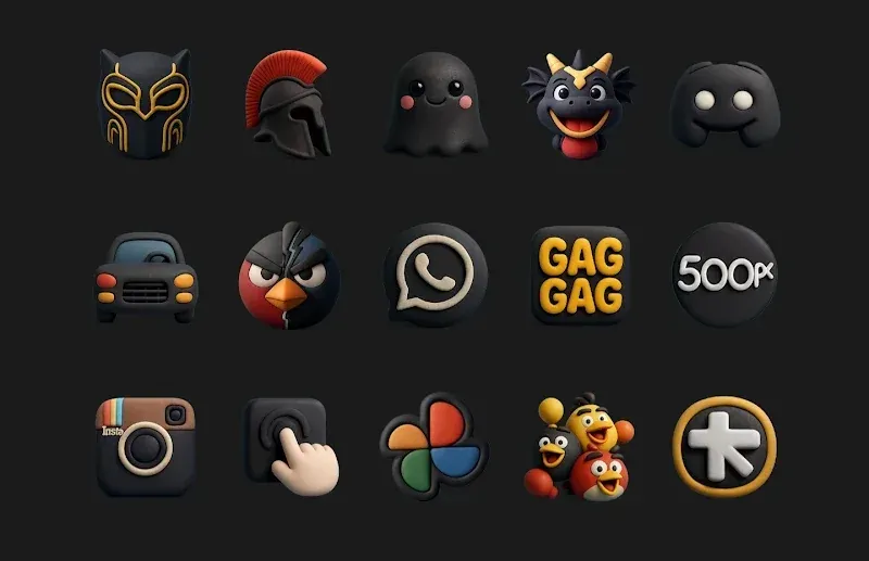 Funko Dark - Icon Pack screenshot 3