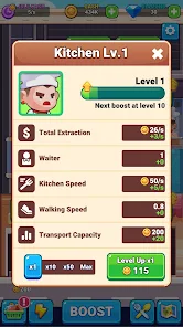 IdleRestaurant - Magnate Games screenshot 3