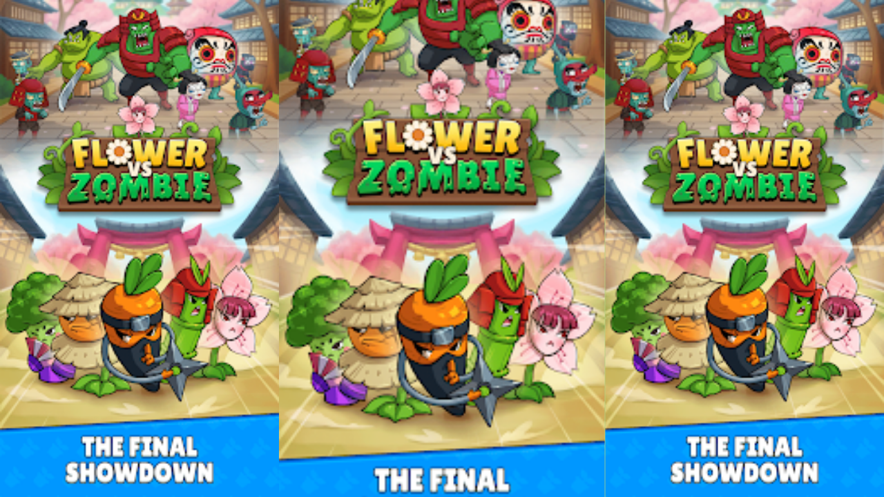 Flower vs Zombie: City Defense screenshot 1