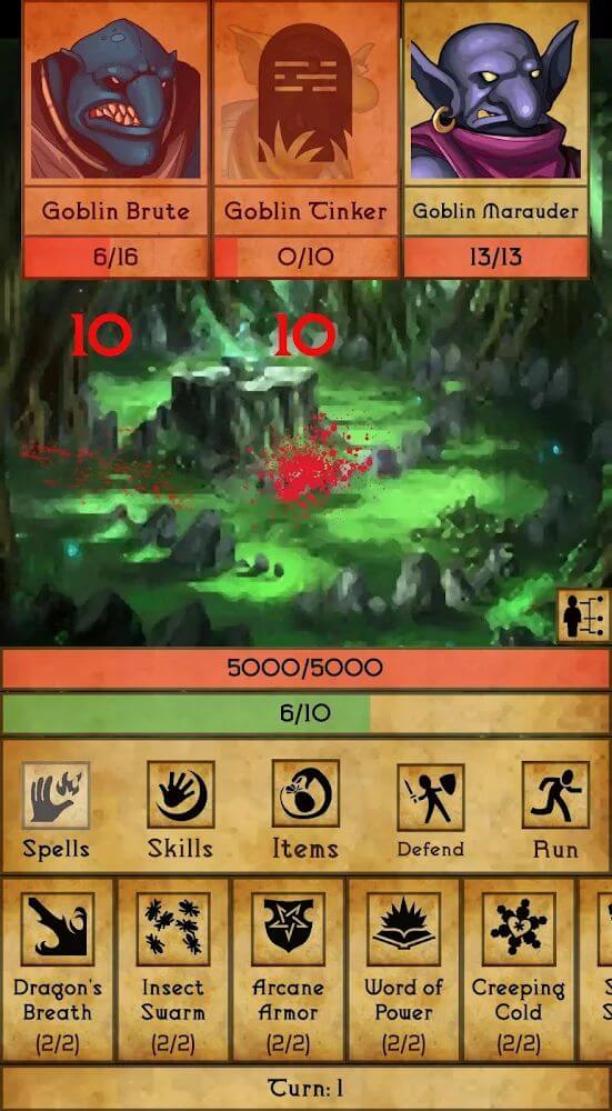 Grim Tides - Old School RPG gameplay screenshot 4