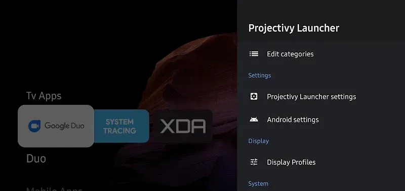 Projectivy Launcher screenshot 4