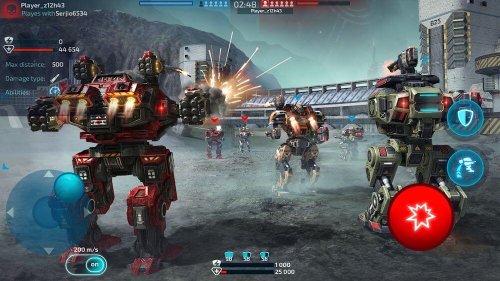 Robot Warfare: PvP Mech Battle screenshot 6