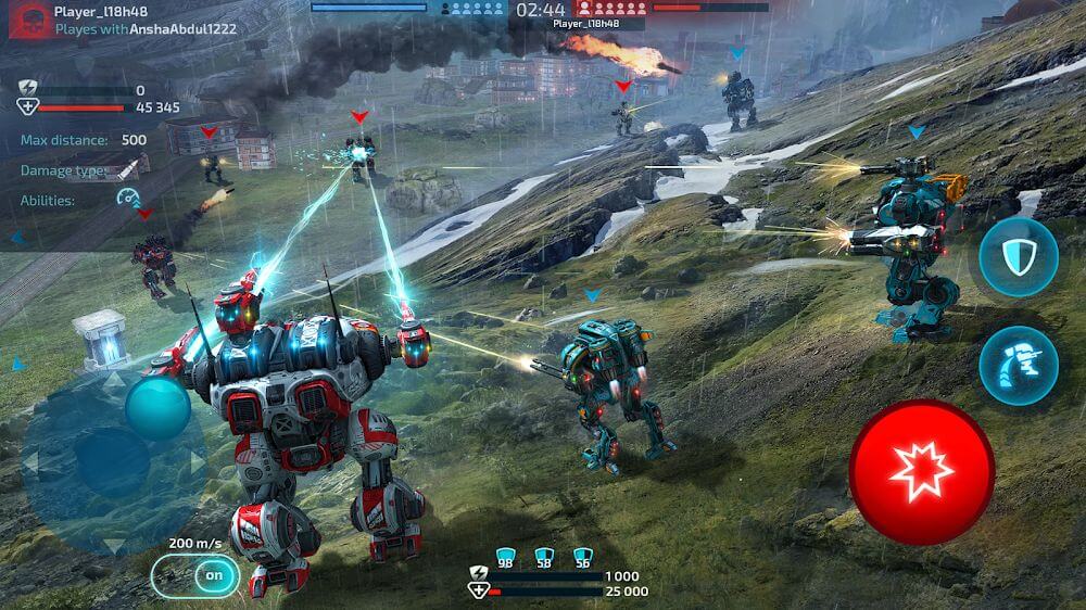 Robot Warfare: PvP Mech Battle screenshot 5