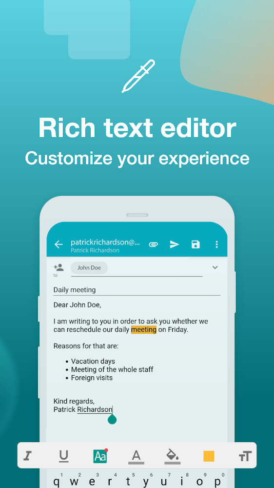 Email Aqua Mail screenshot 6