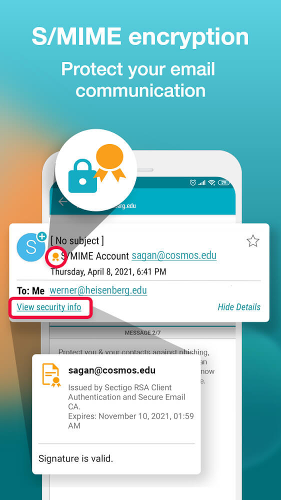 Email Aqua Mail screenshot 4