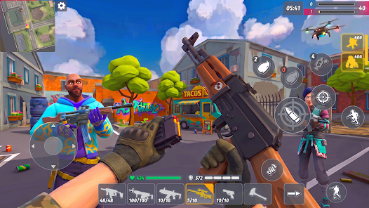 Contra Guns: PvP Shooting FPS screenshot 1