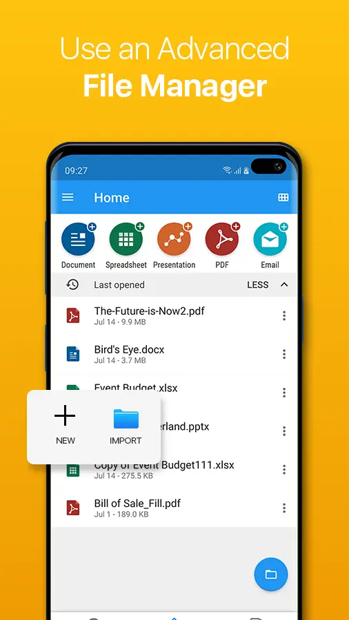 MobiOffice (OfficeSuite) Screenshot 6