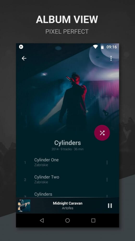 BlackPlayer EX Music Player screenshot 7