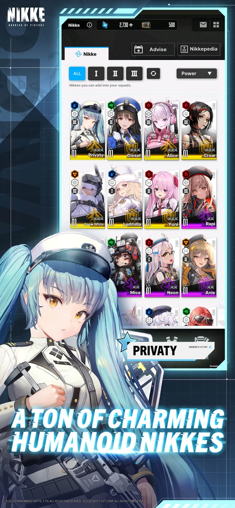 GODDESS OF VICTORY: NIKKE in-game screenshot 5