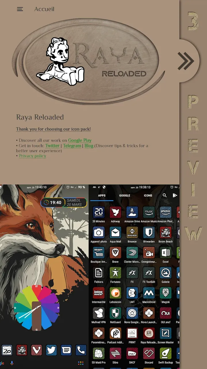 Raya Reloaded Icon Pack screenshot 6