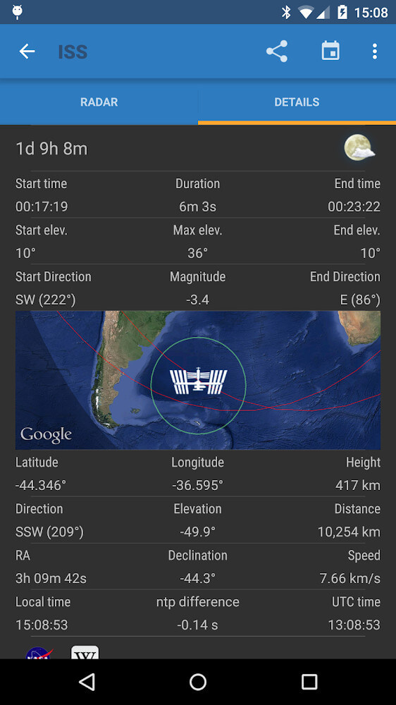 ISS Detector Pro screenshot 5