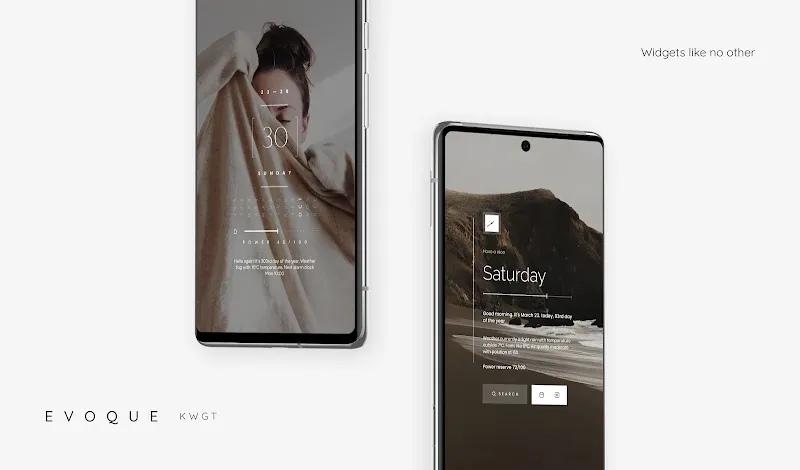 Evoque KWGT preview screenshot 2