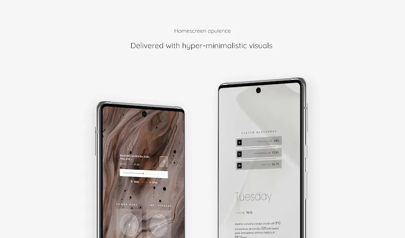 Evoque KWGT preview screenshot 5