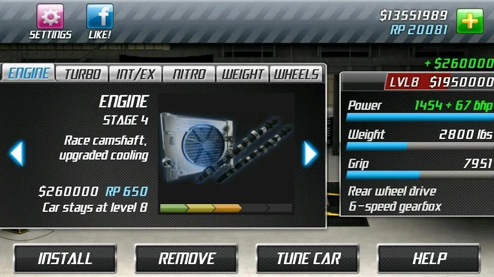 Drag Racing screenshot 4
